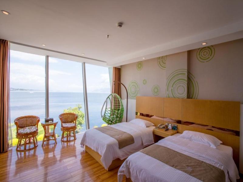 Greentree Inn Yunnan Dali Puhai Binhai Road Business Hotel Exterior foto