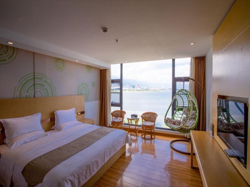 Greentree Inn Yunnan Dali Puhai Binhai Road Business Hotel Exterior foto